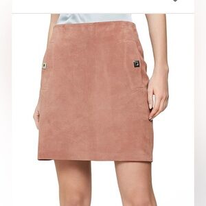 Reiss Pippa Suede Mini Skirt